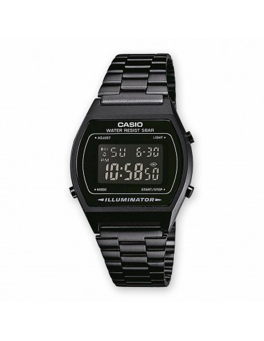 Montre Unisexe Casio B640WB-1BEF Noir (Ø 35 mm) Les êtres humains sont 