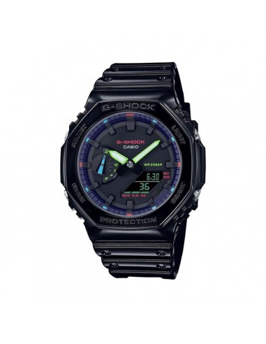 Montre Homme Casio GA-2100RGB-1 (Ø 48 mm) une grave pollution 