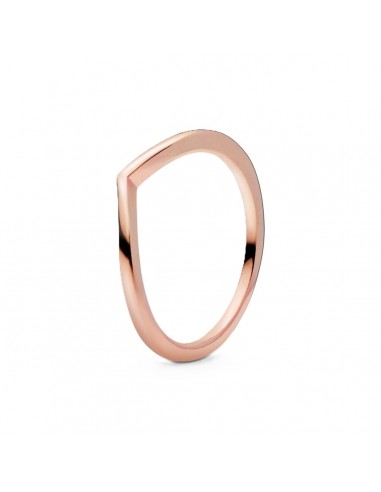 Bague Femme Pandora WISHBONE 14K ROSE GOLD-PLATED - RING - SIZE 50 en stock