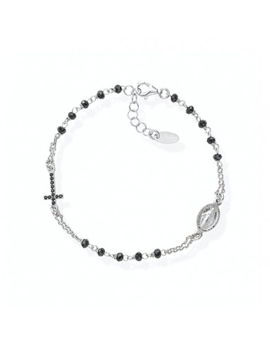 Bracelet Femme Amen BRO25BNZ3 Noir Vous souhaitez 