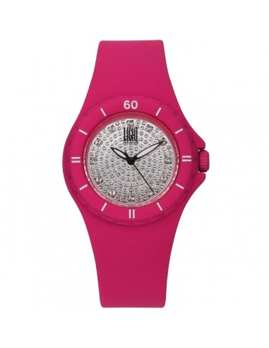 Montre Femme Light Time SILICON STRASS (Ø 36 mm) Par le système avancé 